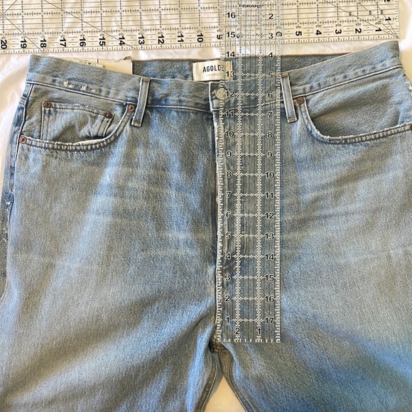 Agolde 90s Pinch Waist Jean Soundwave NWT - Picture 12 of 13